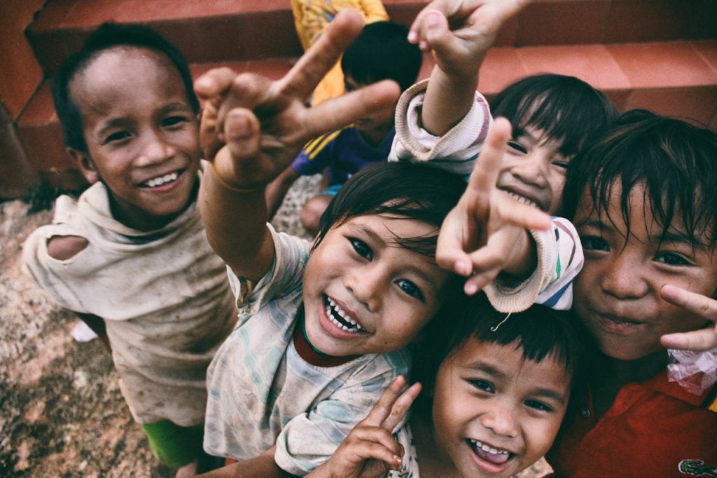 Send money to people living in poverty