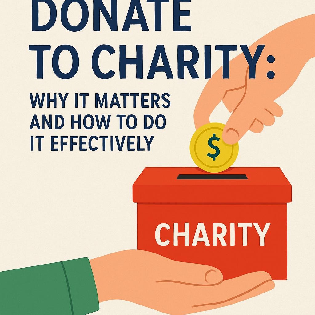 Donate to Charity: Why It Matters and How to Do It Effectively