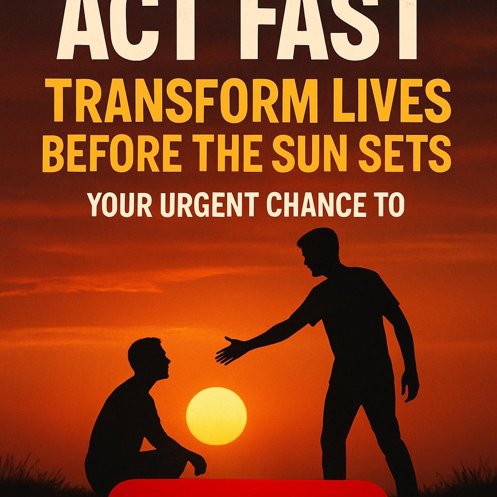 Act Fast: Transform Lives Before the Sun Sets: Your Urgent Chance to Donate Now