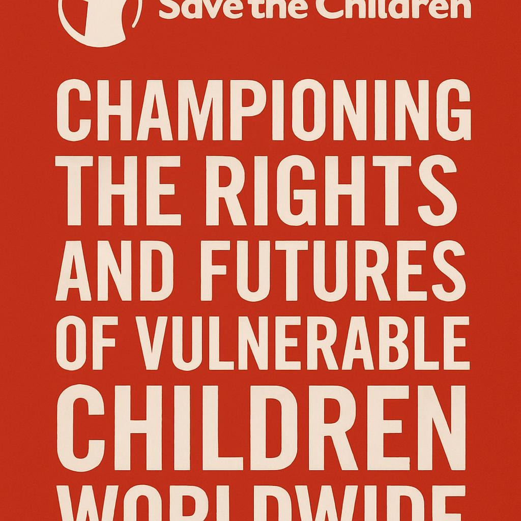 Save the Children: Championing the Rights and Futures of Vulnerable Children Worldwide
