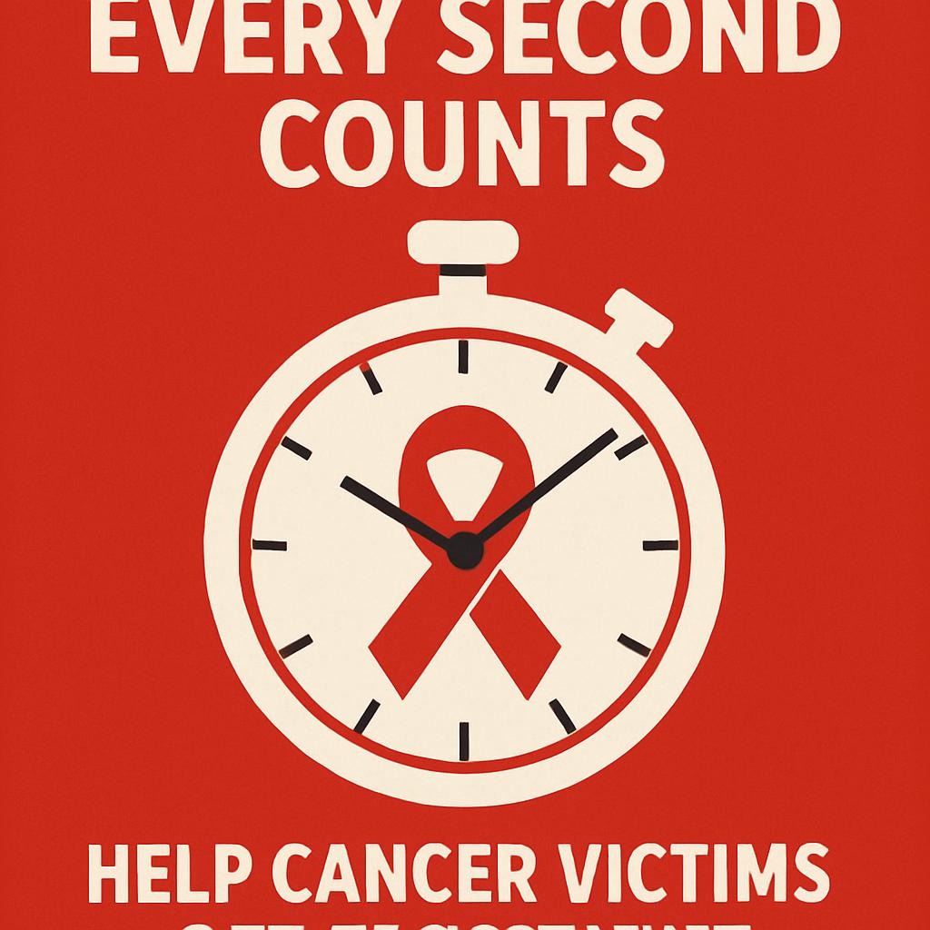 Because Every Second Counts: Help Cancer Victims Get Treatment