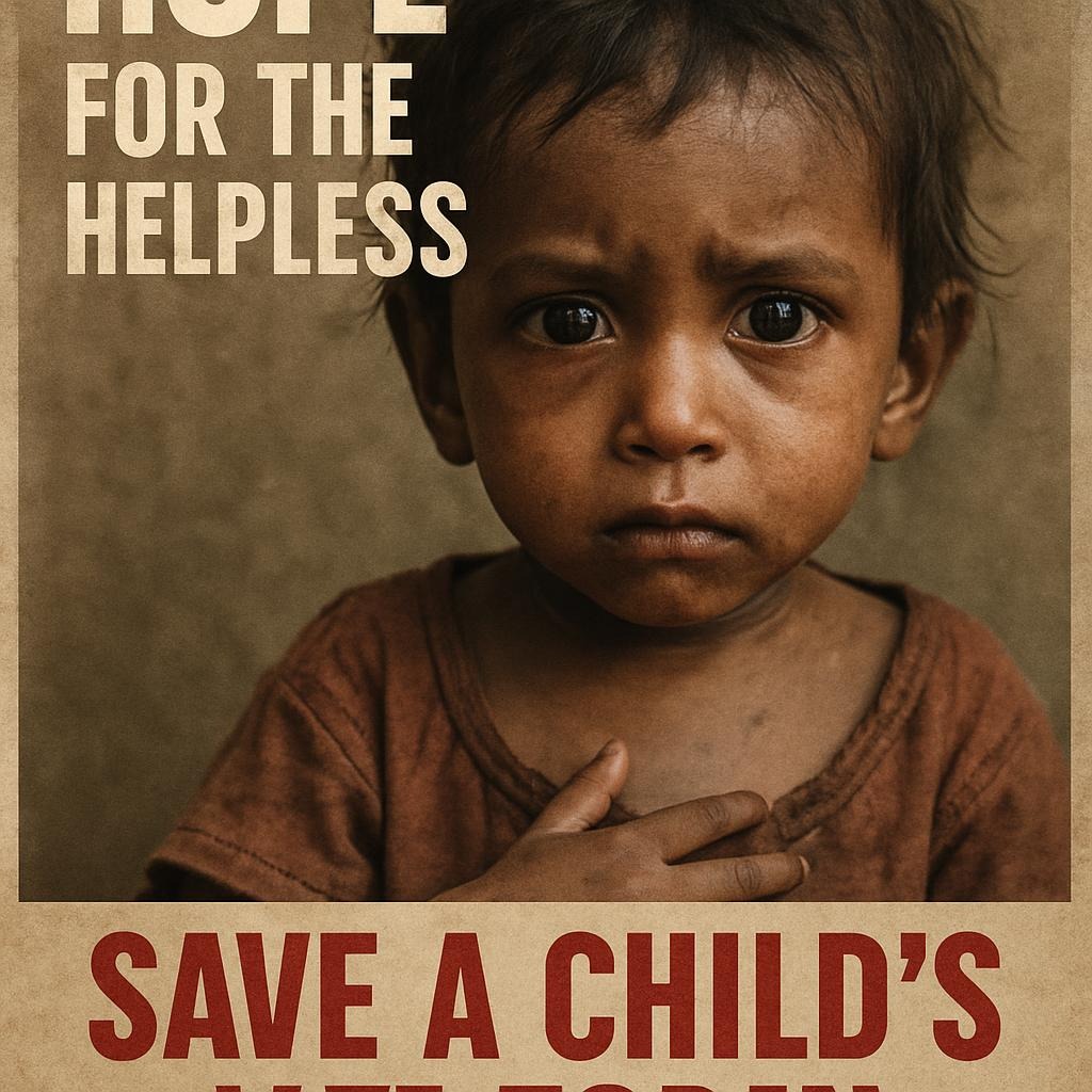 Hope for the Helpless: Save a Child’s Life Today