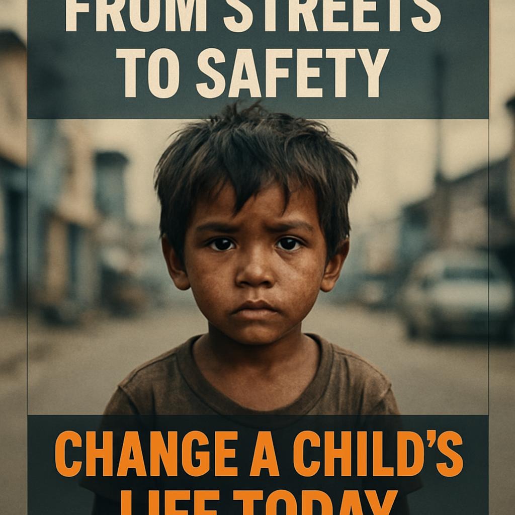 From Streets to Safety: Change a Child’s Life Today