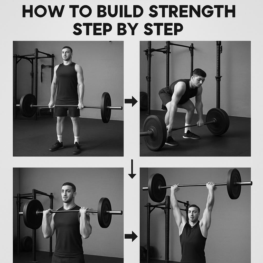 Fitness & Muscle: How to Build Strength Step by Step