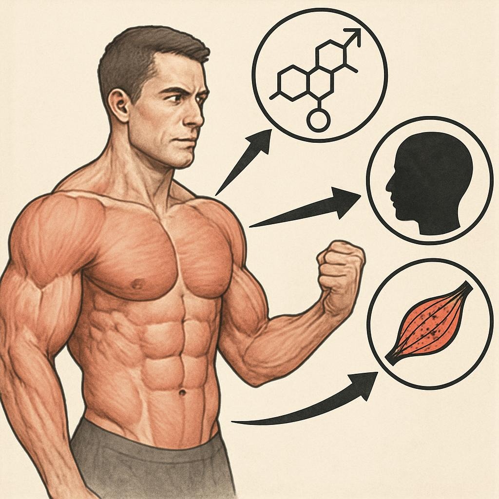 How Hormones Affect Muscle Building: Testosterone, Growth Hormone, and More